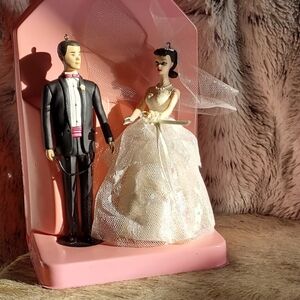 Hallmark Bride and Groom Ornament - Black and White